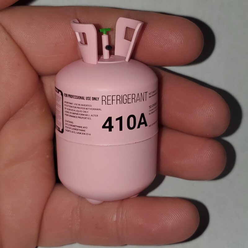 R-410A Miniature Refrigerant Tank, Realistic HVAC Novelty